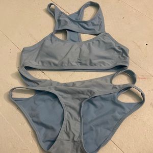 Medium Light blue size medium bathing suit